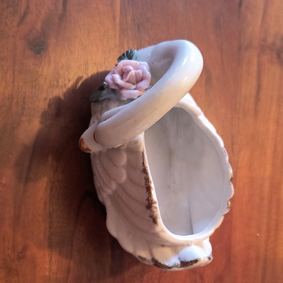 Vintage Elegant Ceramic Swan Trinket Dish. Great Condition - Picture 2 of 3